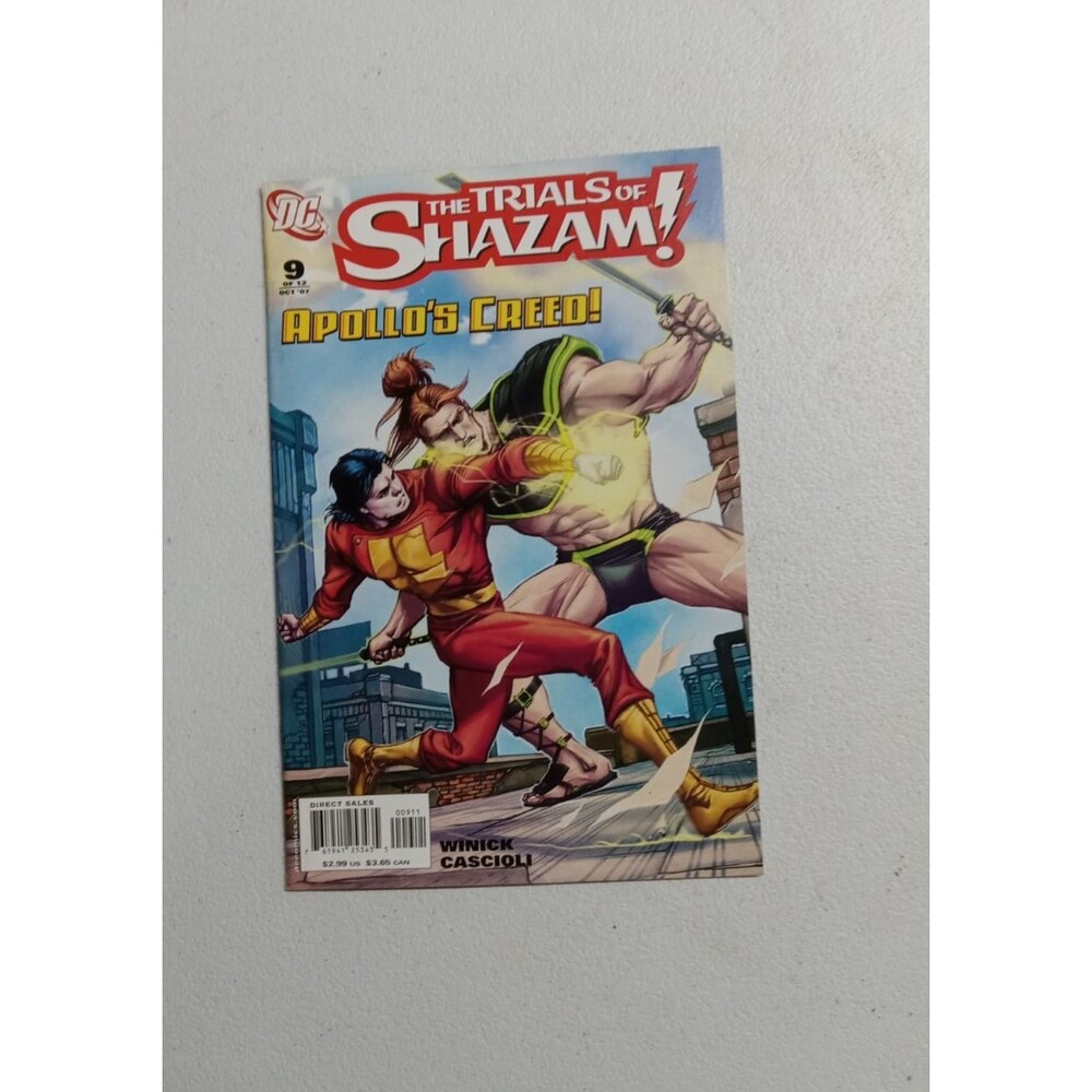 TRIALS OF SHAZAM #9 FIRST PRINT DC COMICS (2007) APOLLO